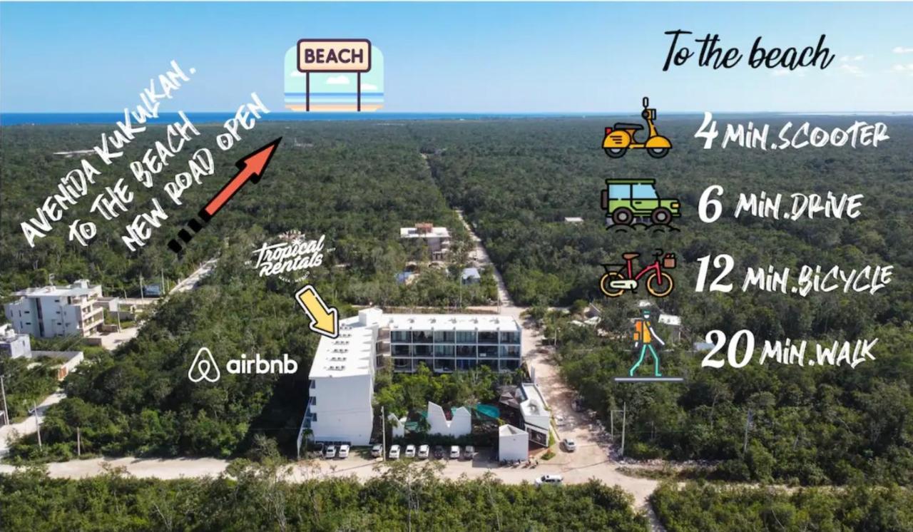 Entire Apartment At Dk Tulum Extérieur photo